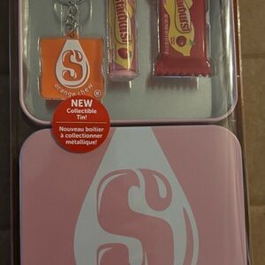 Starburst Collectible Tin with Keychain
